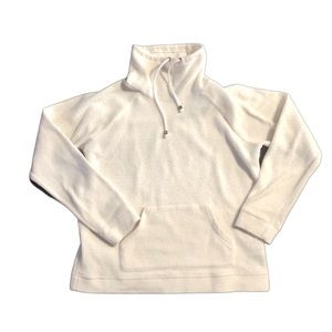 MICHAEL KORS Beige White Sherpa Sweater Med